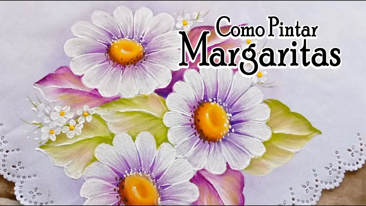 Cómo Pintar Flores / Margaritas