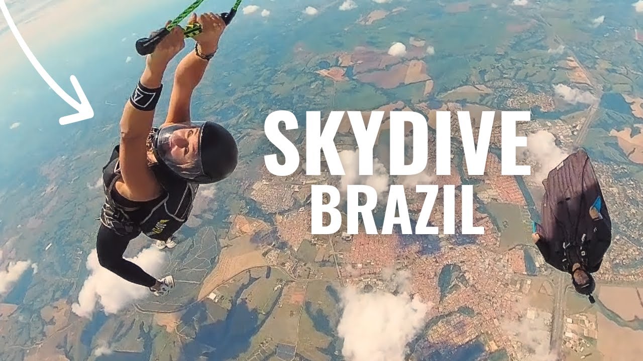 Skydiving in Boituva Brazil  - EVERY DAY