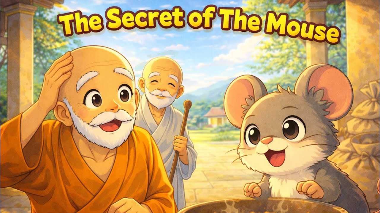 🐁 The Secret of The Mouse | Panchtantra Stories | Bedtime Stories for Kids | Moral Lok