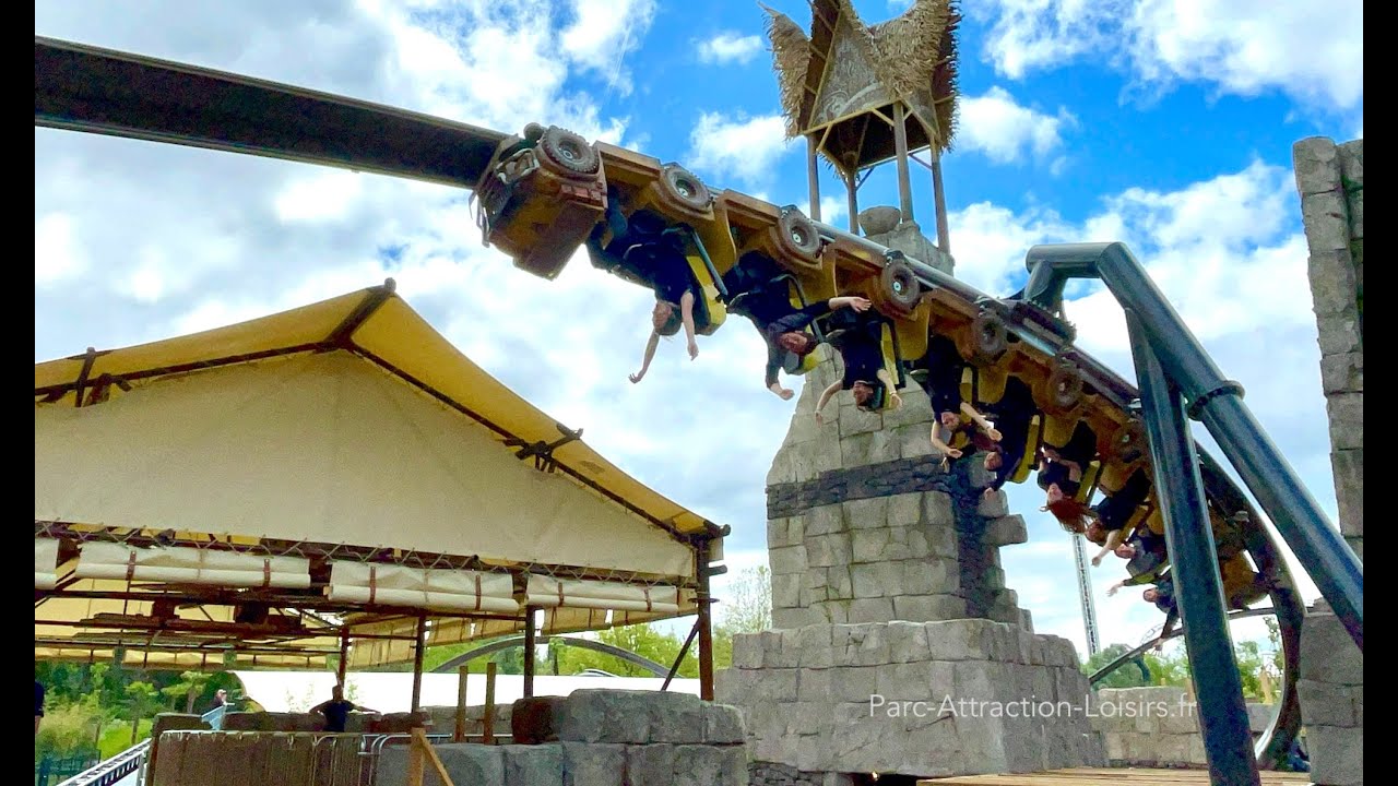 Tout Mahuka à Walibi Rhône-Alpes : parcours complet, on-ride et file d'attente du nouveau coaster 4K