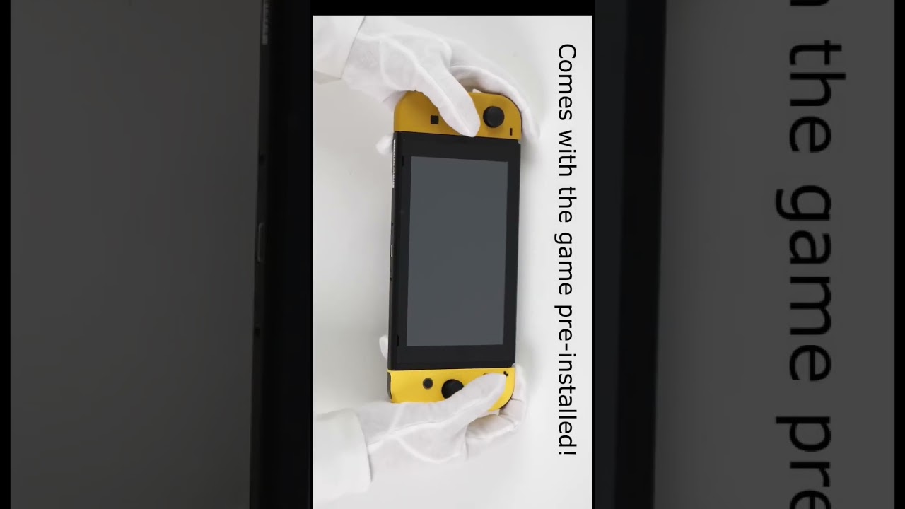 Pikachu and eevee edition Nintendo switch quick and boxing #shorts #nintendo #pokemon
