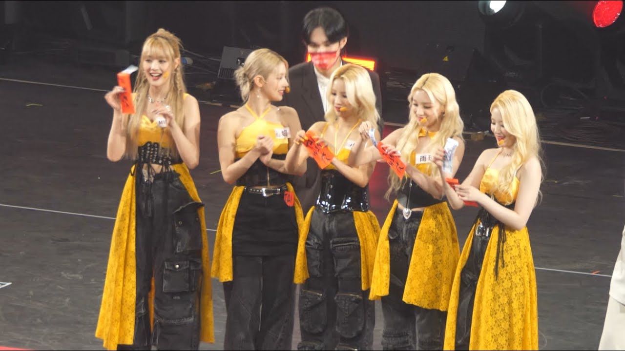 230121 (G)I-DLE (여자)아이들 玩遊戲 (Fancam) | 2023超級巨星紅白藝能大賞