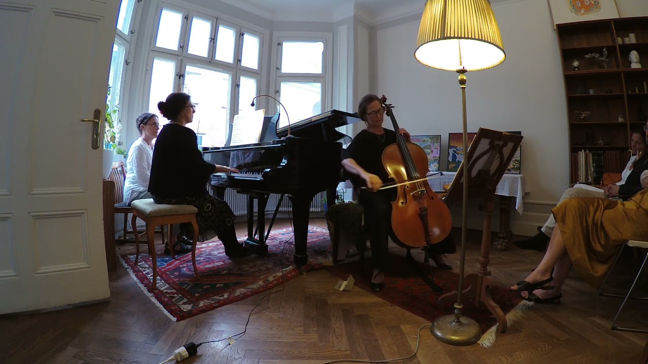 S. Rachmaninov Cellosonat. Isabel Blommé, cello Liane Alitowski, piano.