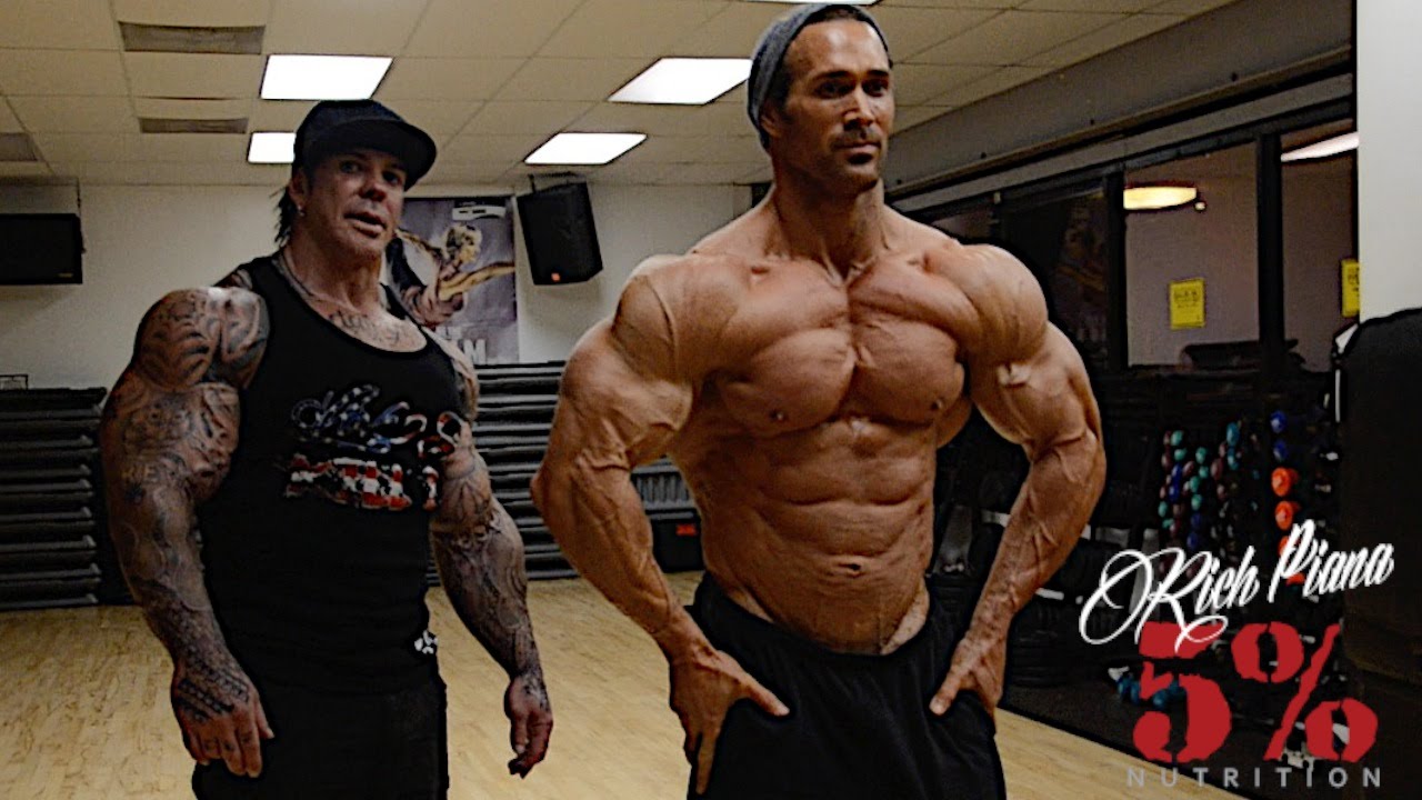 Training with Mike O'Hearn and Rich Piana 💪🏼 At the Gym and crushing Arm Day! Look at Those Muscles!