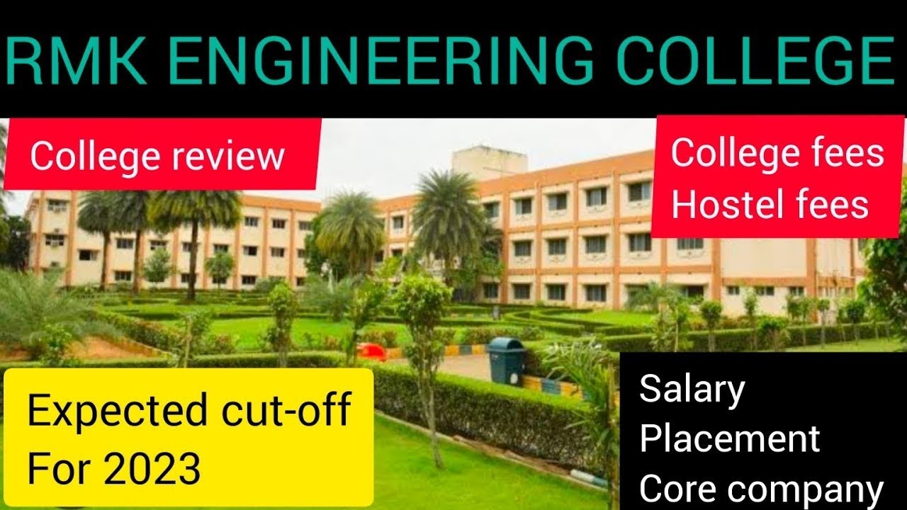 RMK Engineering College review | Placement | college fees | expected cut-off for 2023 #rmk#tnea2023