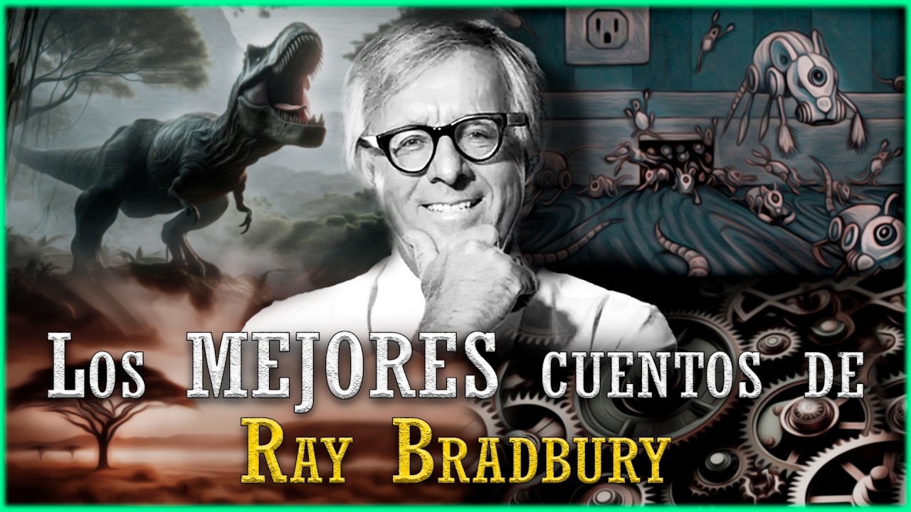 4 CUENTOS de CIENCIA FICCIÓN de RAY BRADBURY | El Ruido de un Trueno, Vendrán Lluvias Suaves...