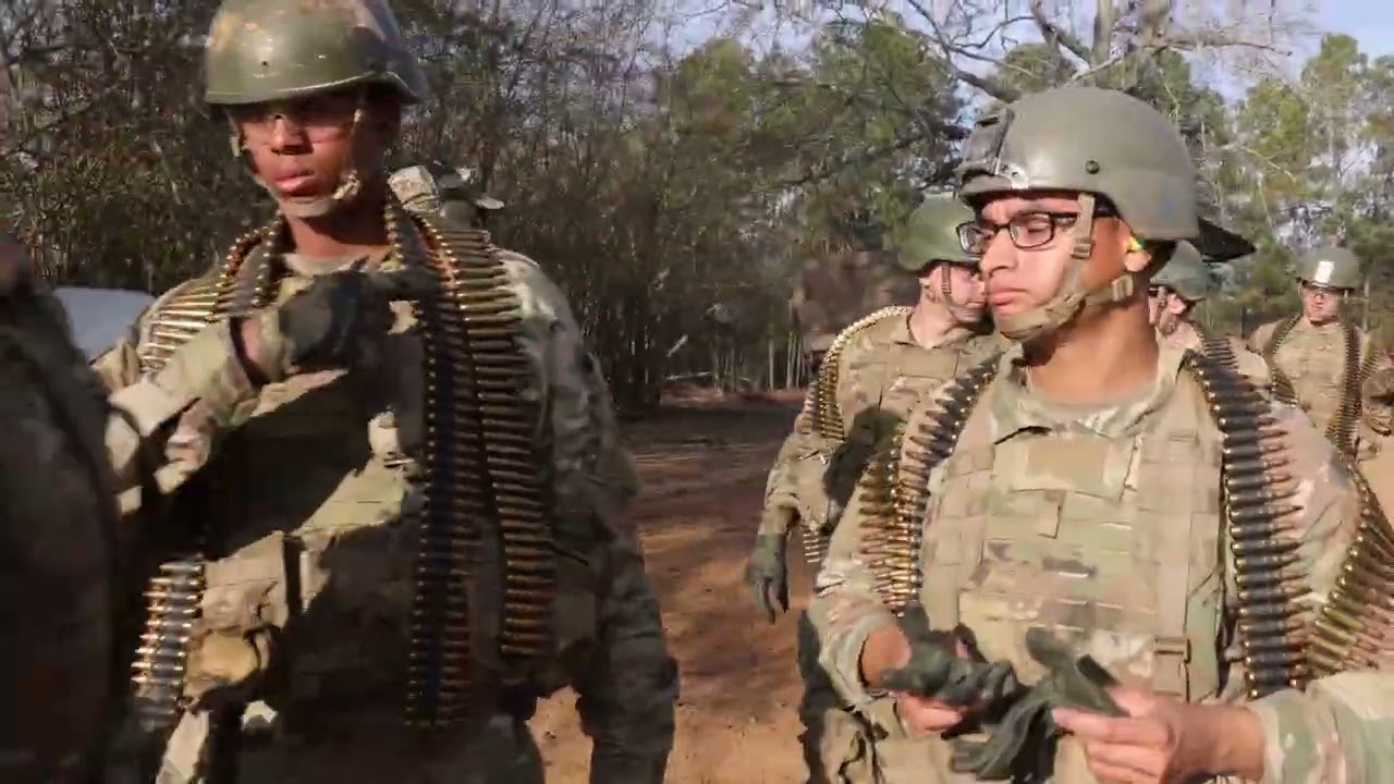 U.S. Soldiers conduct Mortar and M240 Squad Automatic Weapons Range
