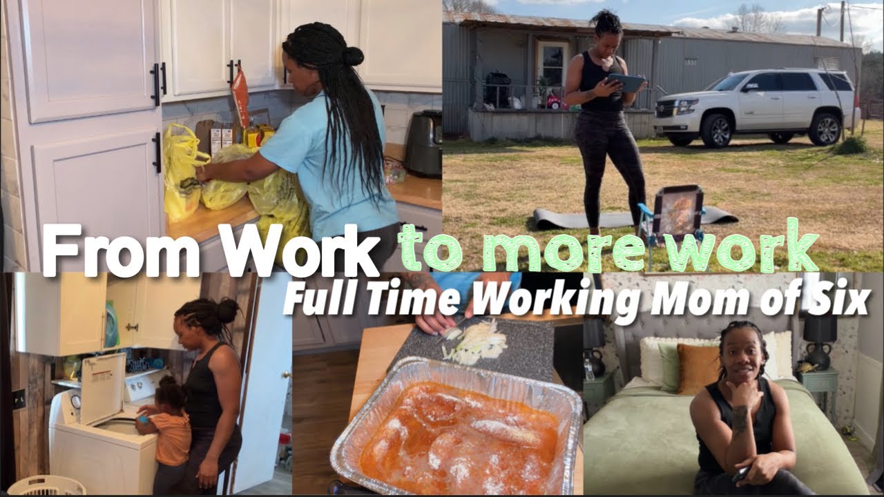 A busy day in my life+ no excuses+ cooking, cleaning, and exercising+ warmer weather| CleoshaaaJ