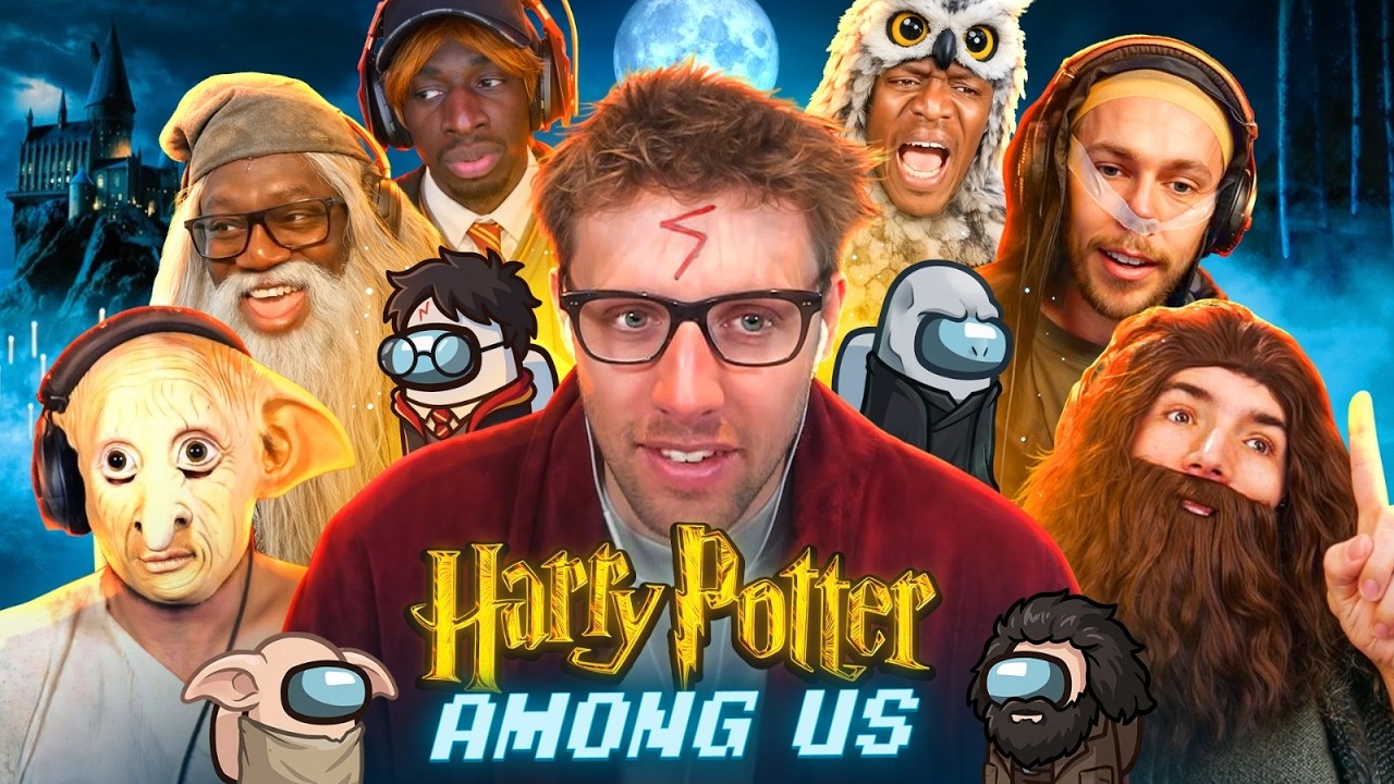 SIDEMEN AMONG US HARRY POTTER EDITION