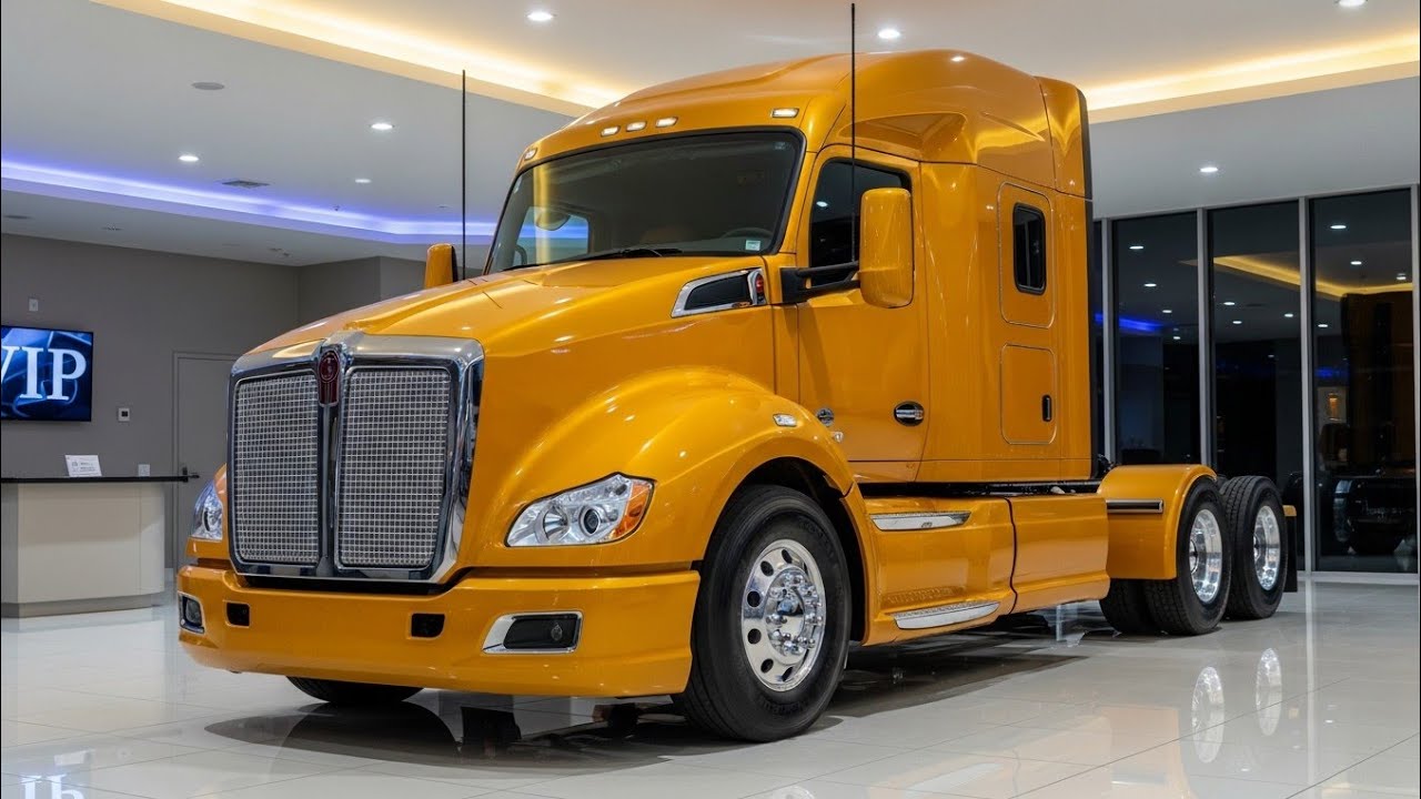 2026 Kenworth T680 – Ultimate Fuel Efficient Semi Truck with Luxury Sleeper & Advanced Technology 🚛🔥