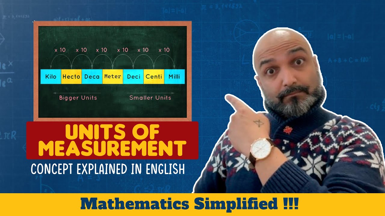 Ep33 - Introduction Units of Measurement - Math Beyond Borders 🧮#MBB #math