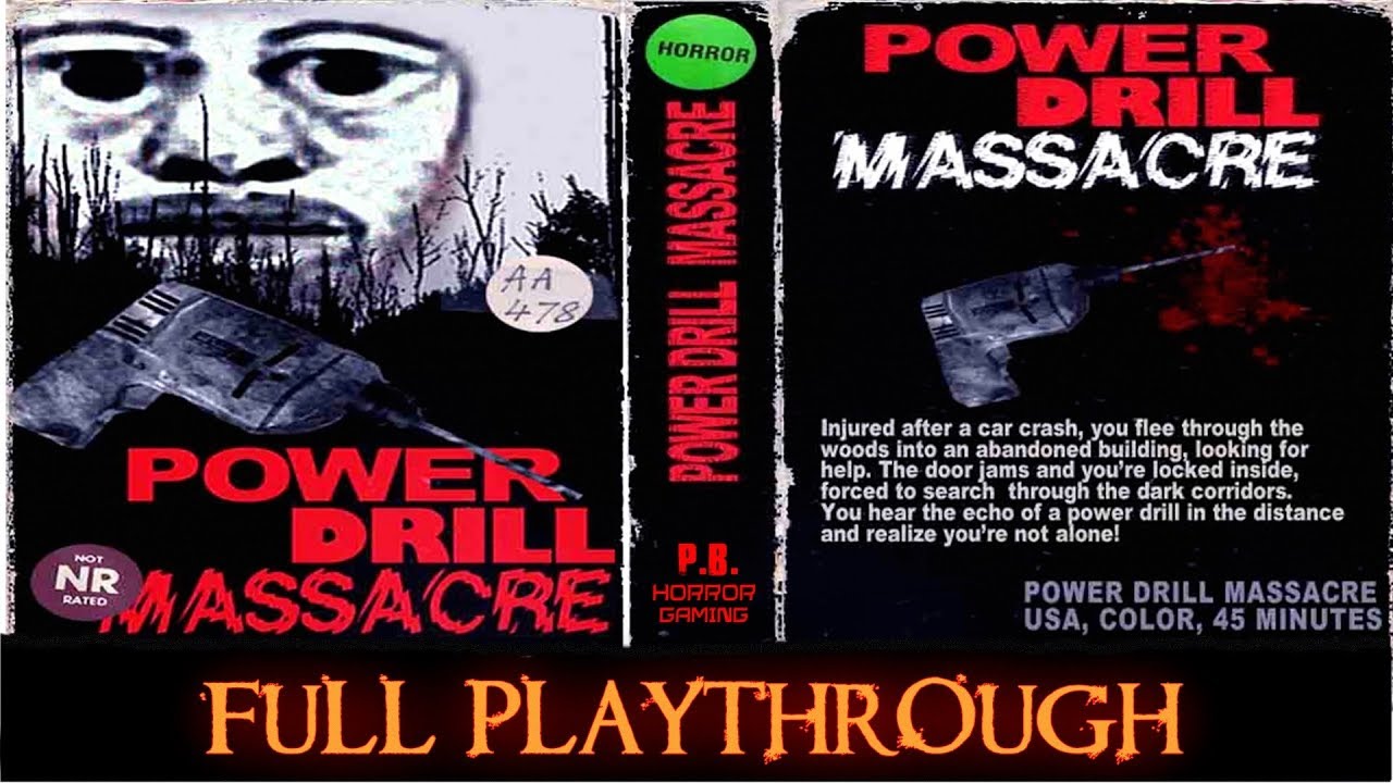 Power Drill Massacre | Full Playthrough **All Endings** | Gameplay Walkthrough No Commentary