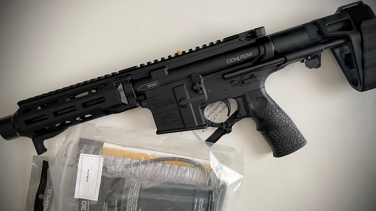 Распаковка — Daniel Defense DDM4 PDW