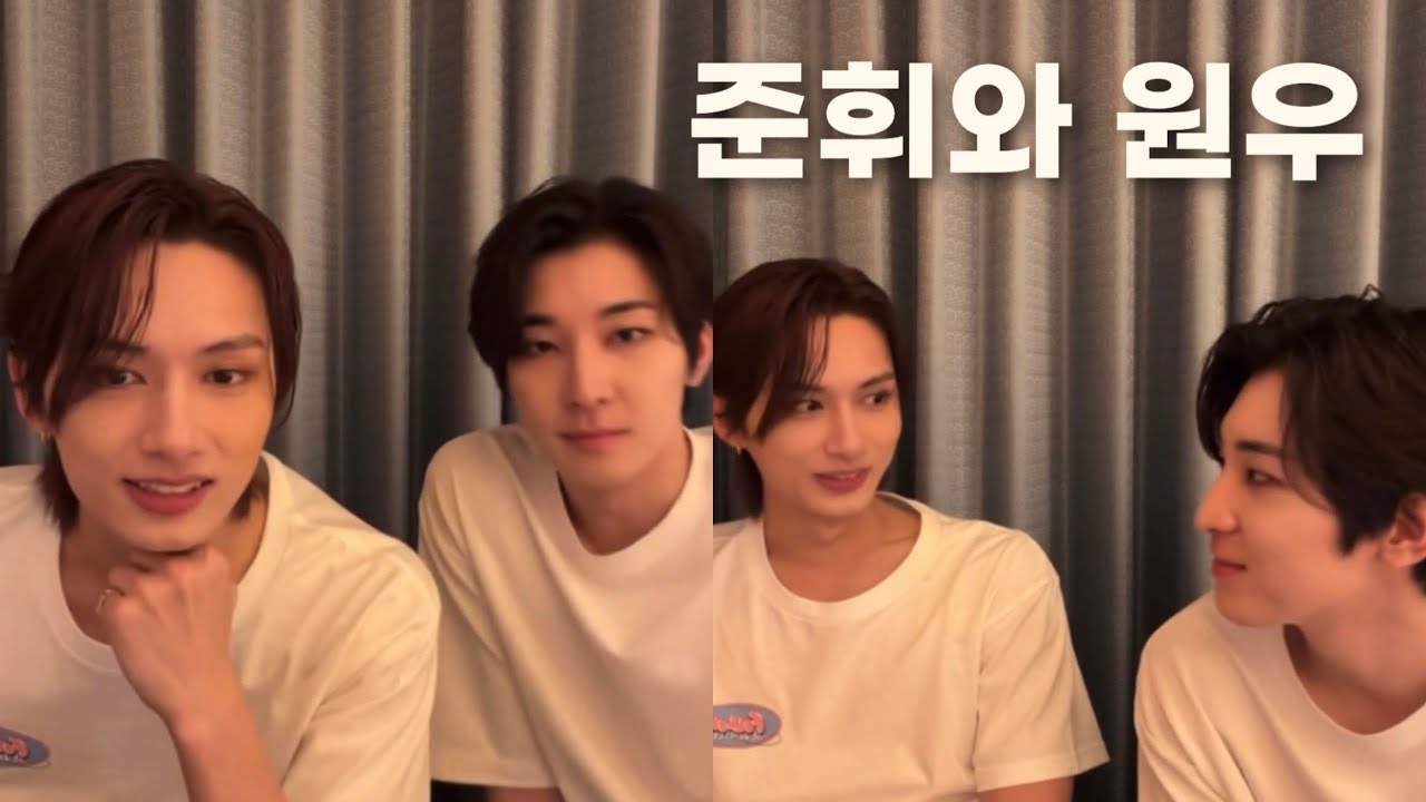 [세븐틴/준/원우] 세븐틴 공식 고양이 둘의 케미 | 240120 웨이보 라이브 cut