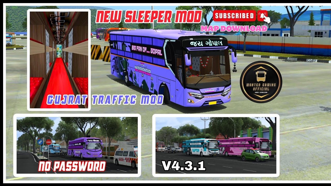 Bussid Gujarat Traffic Mod V4.3.1