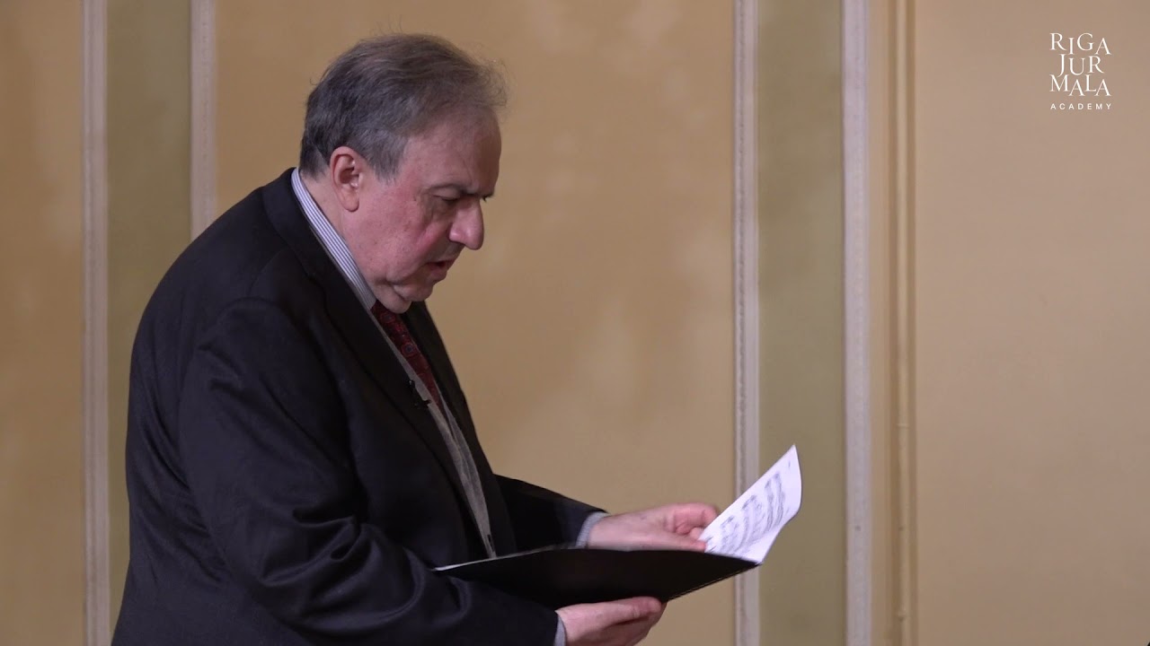 Piano masterclass with Yefim Bronfman and student Sven-Sander Šestakov