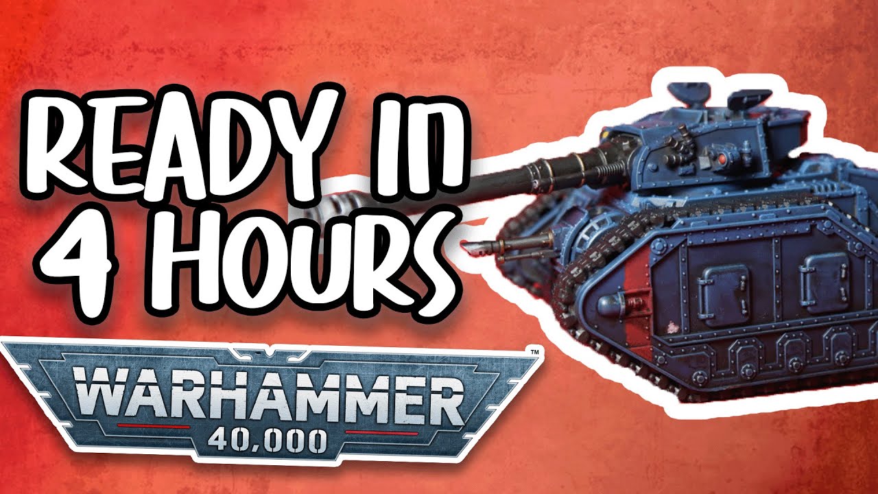 Как покрасить Leman Russ за 4 часа — Как покрасить Warhammer 40,000