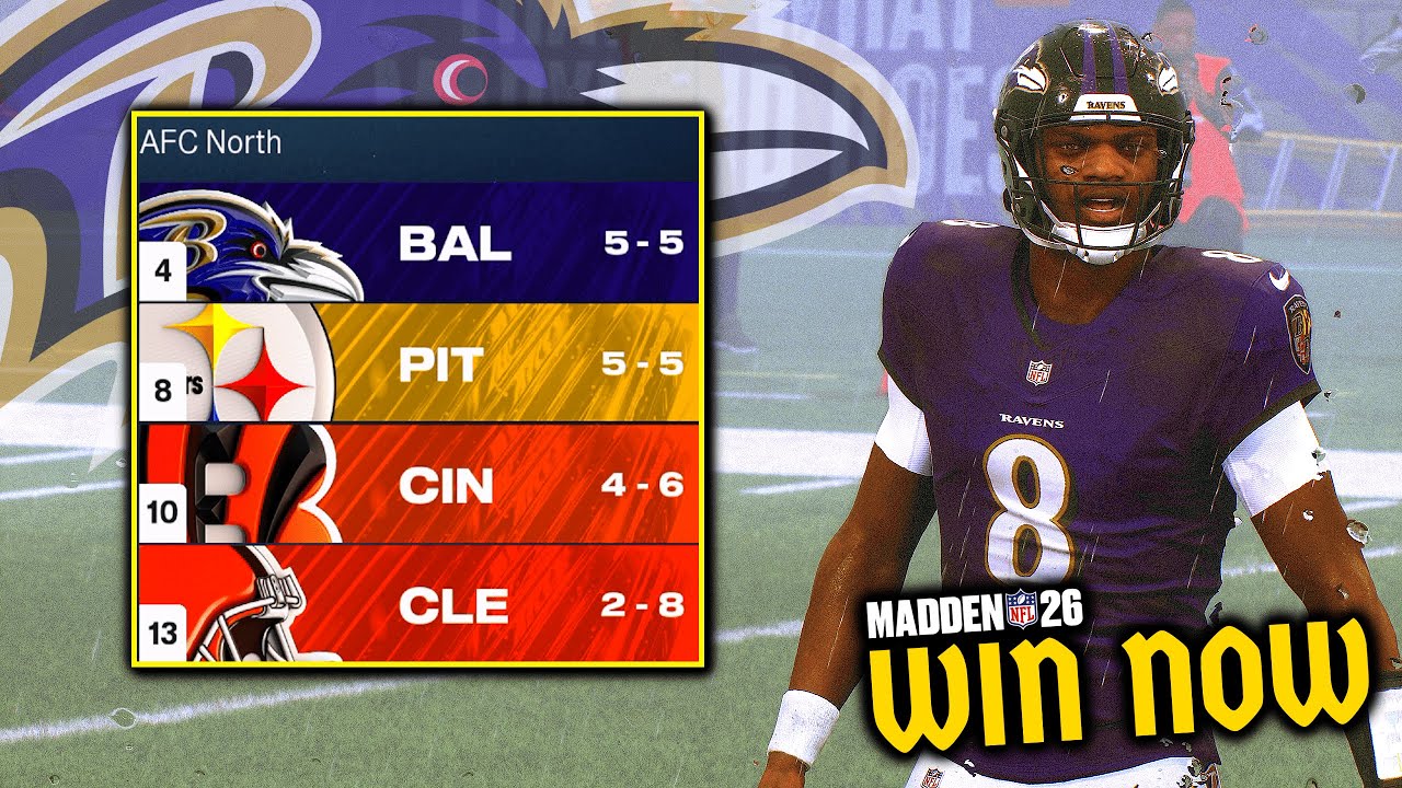 МЫ ВЕРНУЛИСЬ!! | Madden 26 ВЫИГРАЙТЕ СЕЙЧАС Франшиза Baltimore Ravens
