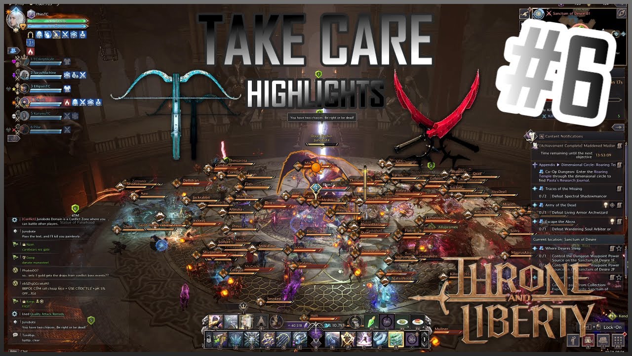 Throne And Liberty - Crossbow / Dagger | Take Care | PvP Highlights #6