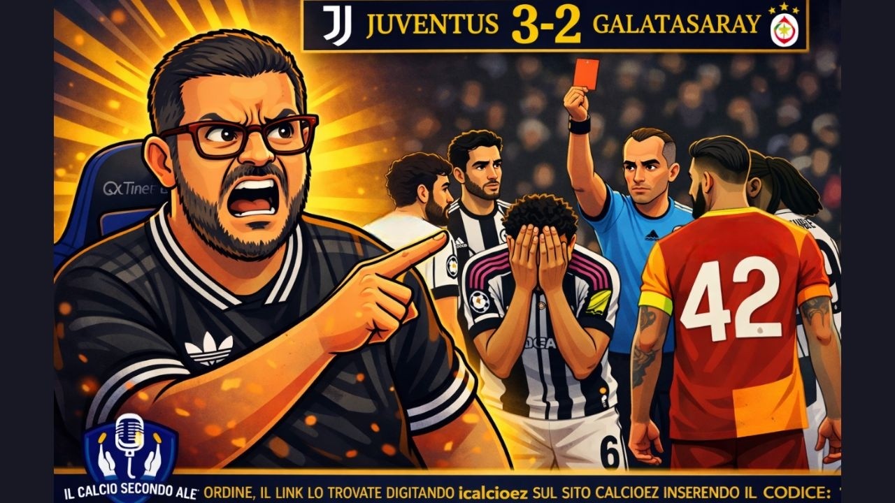 MA BASTA CON SANREMO!🏆CHAMPIONS LEAGUE🏆[JUVENTUS-GALATASARAY]🎙️RADIOCRONACA🎙️