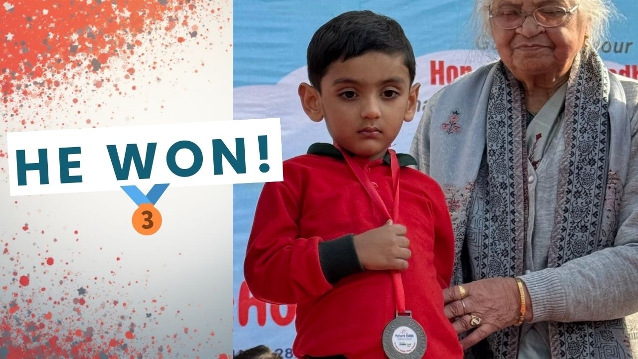 My 3-Year-Old’s First Race Day 🏃‍♂️🥉 | Proud Parent Moment