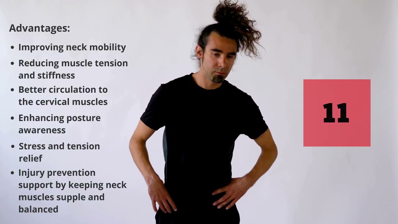 Neck Roll Exercise | Gentle Mobility & Tension Relief, for Relaxation & Posture
