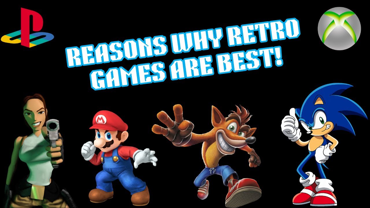 Four REASONS why Retro Games are BETTER than Modern Games!!