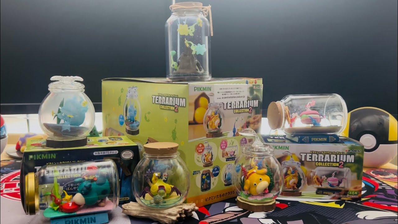 Opening MORE Pikmin Terrariums!