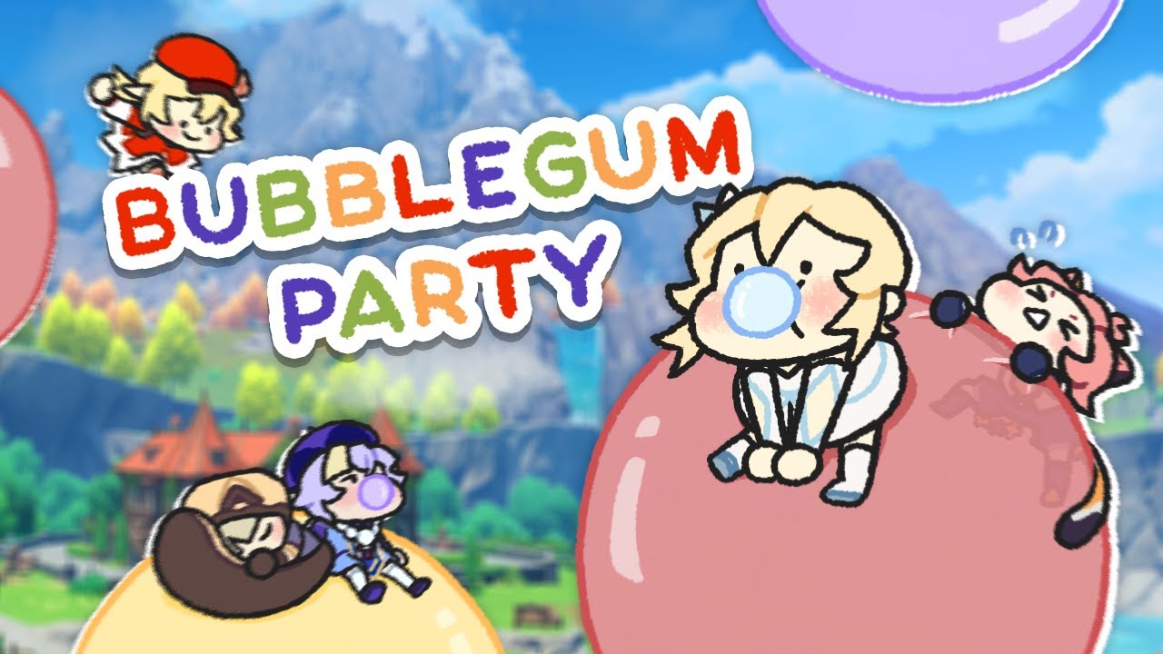 [Genshin 2nd Anniversary Fansong] Bubblegum Party