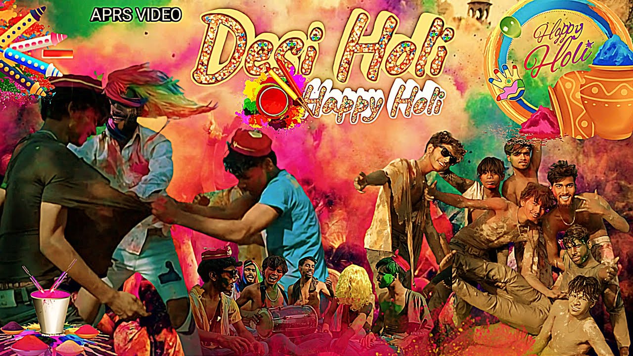 देसी होली | Desi Holi | Holi Comedy 2024 | New Comedy Video