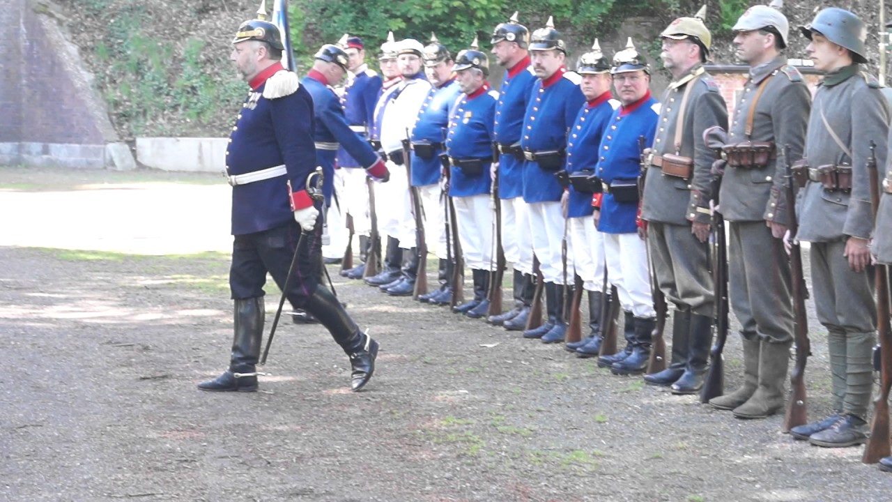 Festungstage Grauerort -  Drill der Preu&szlig;en vom Samstag
