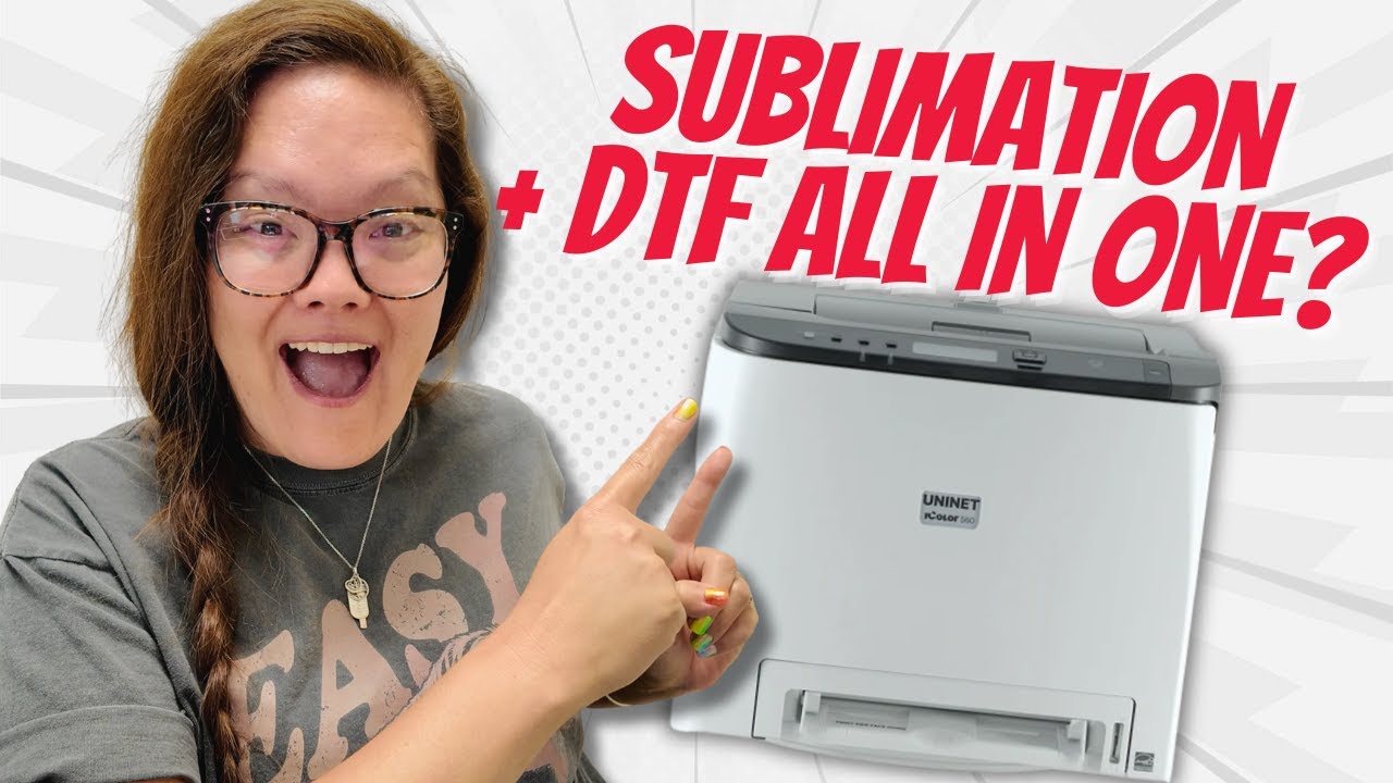 iColor 560 | White Toner, Sublimation & Crafting Powerhouse Printer!