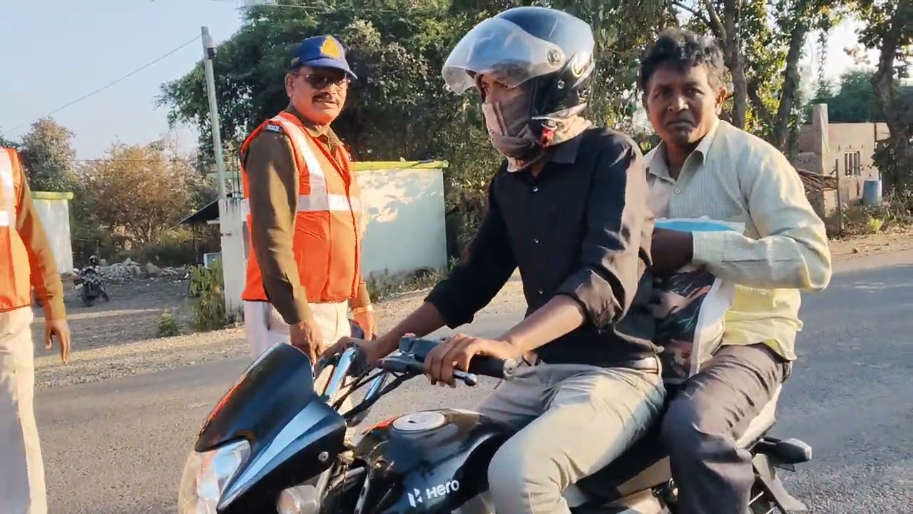 आज हमारे मोहगांव पुलिस थाने में चेकिंग करी जा रही है