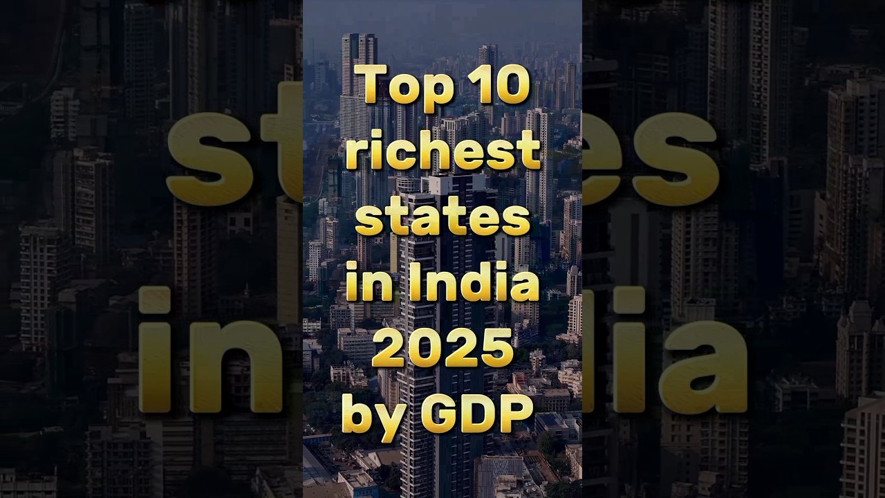 Top 10 richest States in India 2025 #trendingshorts #top #top10 #facts #youtubeshorts #uttarpradesh