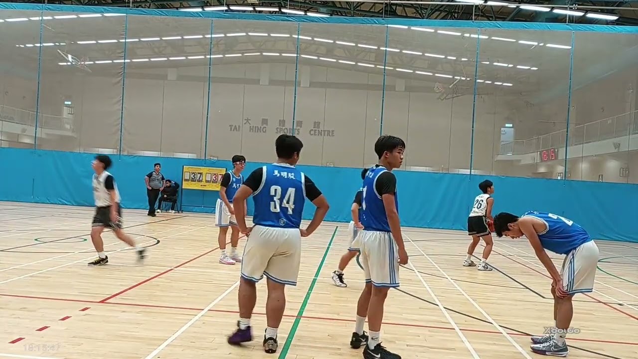 屯門區校際籃球比賽-何福堂對馬可賓 冠軍戰 （第四節）