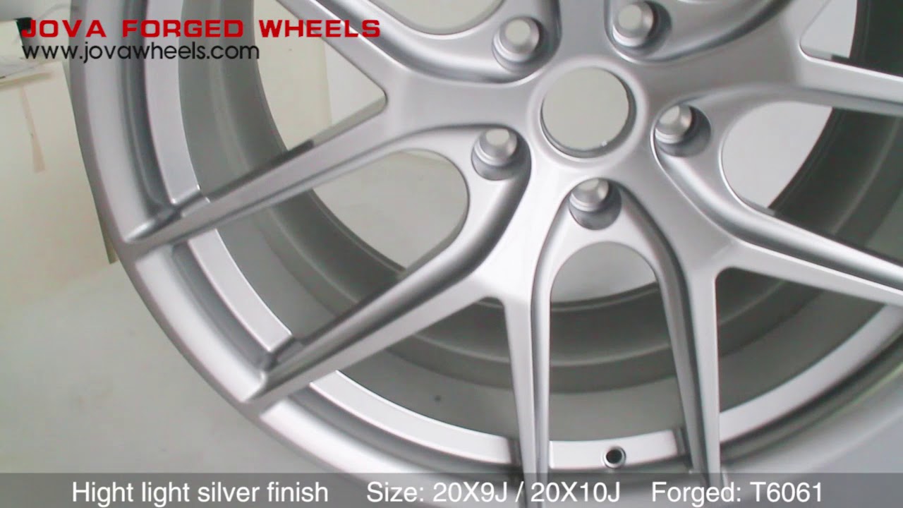 Hight light silver wheels, 6061-t6 forged rim company supply