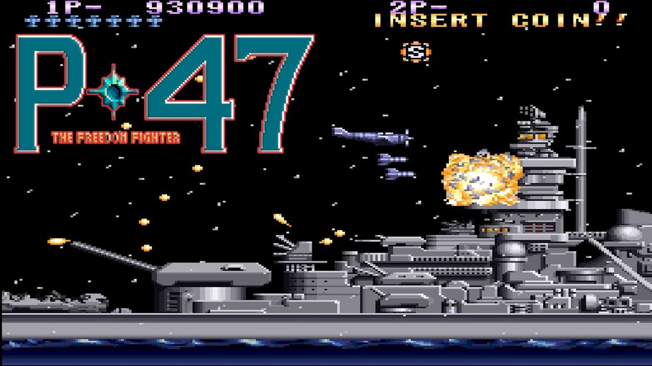 Arcade P-47 The Phantom Fighter - 1周目