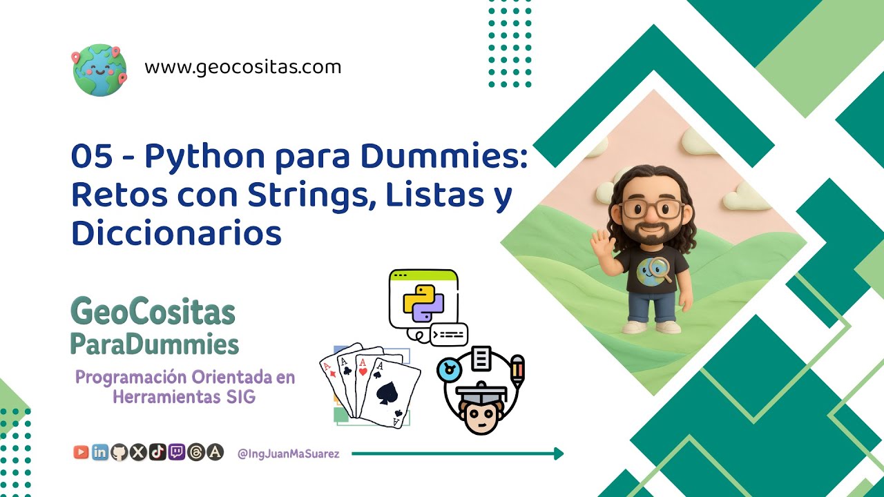 05 - Python Para Dummies - Ejercicios y Retos con Strings, Listas y Diccionarios