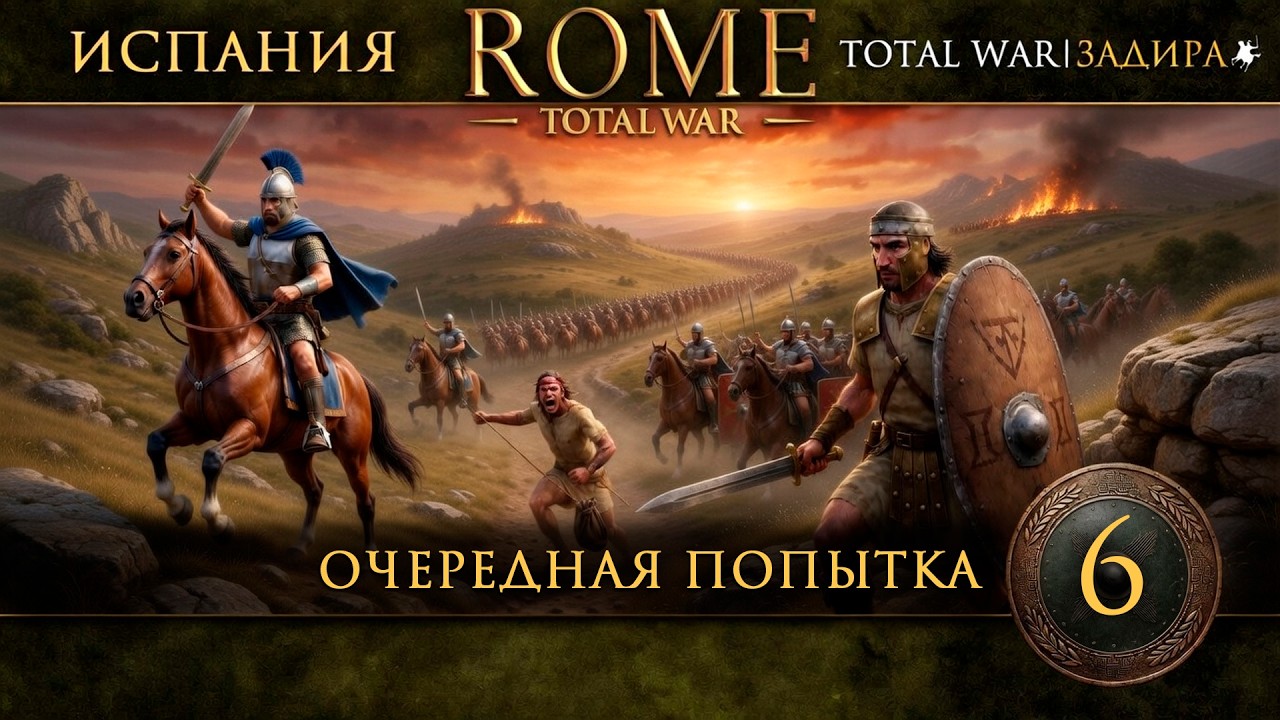Rome: Total War | #6 Испания &mdash; Очередная попытка