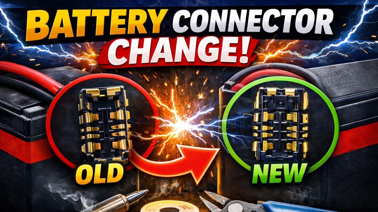 Battery connector change 
