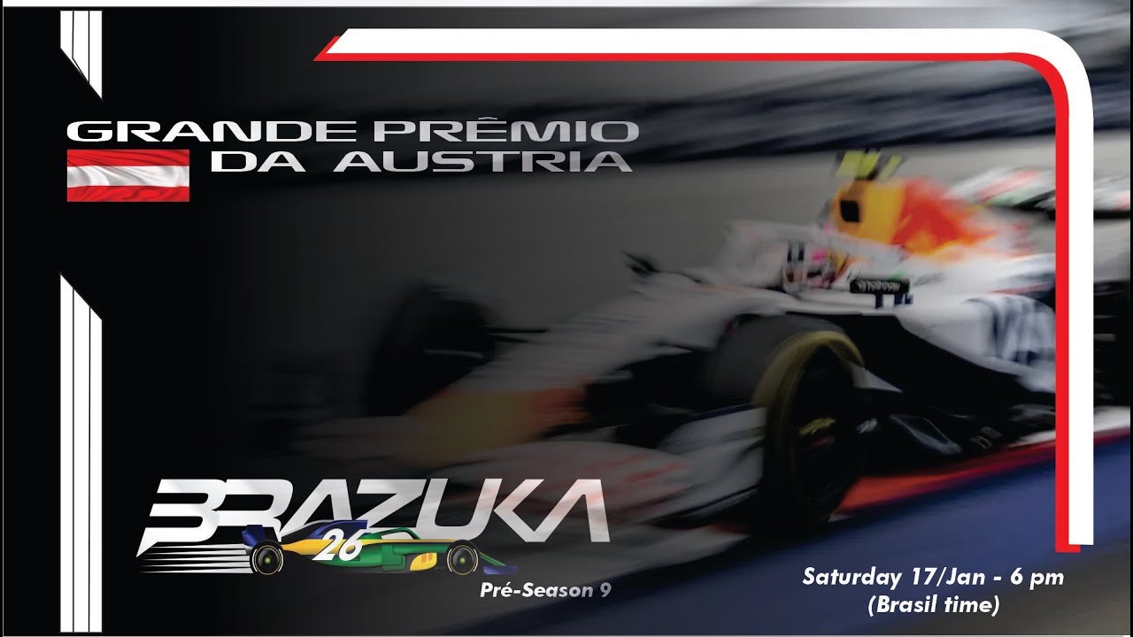 BRAZUKA F1 | PRE-SEASON 9 - ETAPA 02 | GP DA ÁUSTRIA