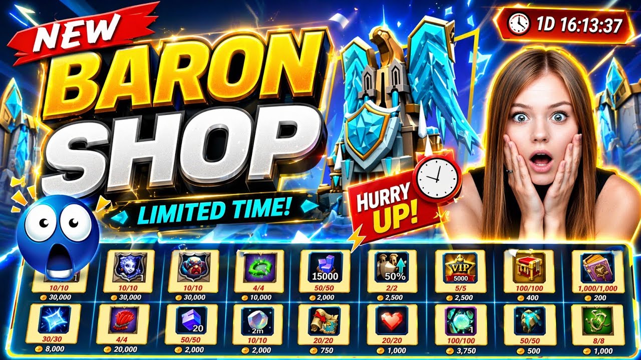 Lords Mobile - NEW EVENT BARON FESTIVAL CRAZY REWARDS 🎁 COMPLETE REVIEW #lordsmobile 