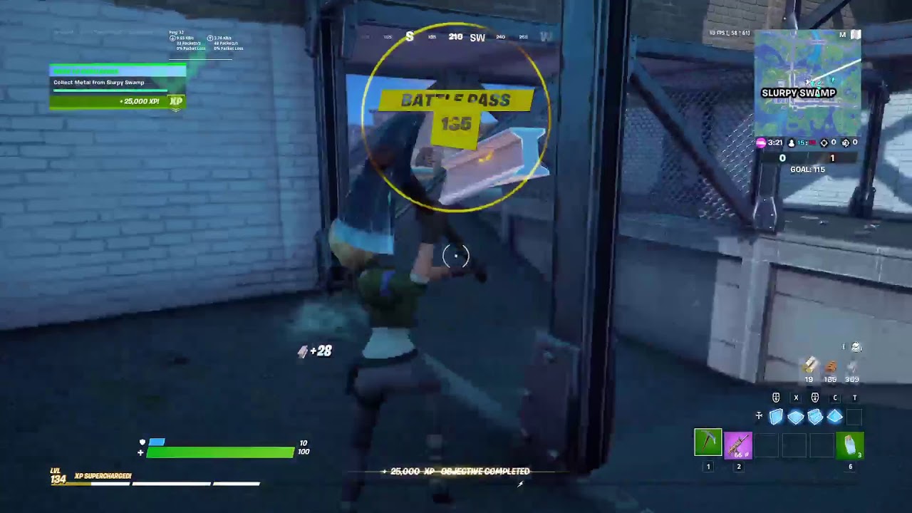 Playing fortnite closecounter's