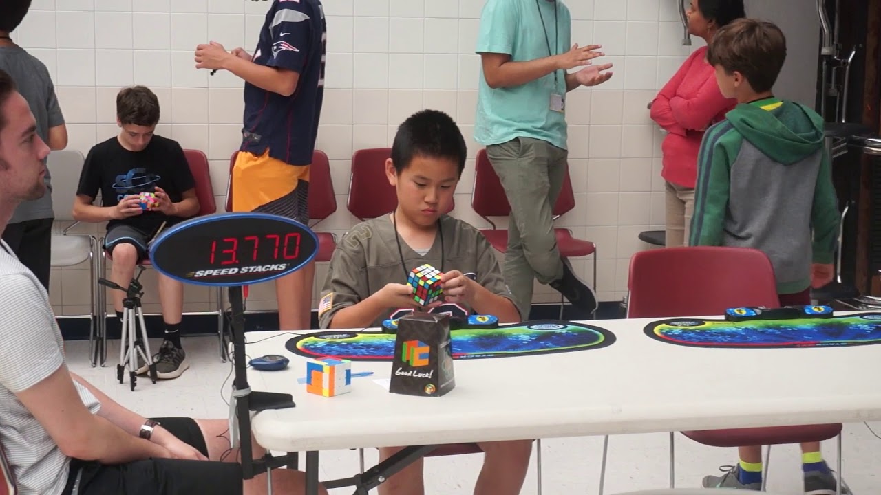 MBL Cuber at QQQ 2018 Rubik's Cube Competition - Day One