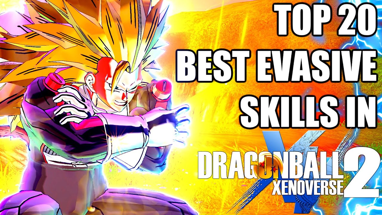 Top 20 BEST Evasive Skills In Dragon Ball Xenoverse 2