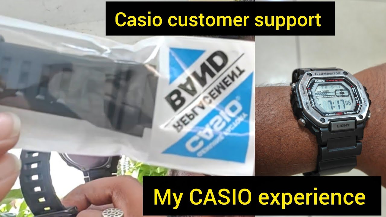 #casio watch band replacement and Casio customer support #casiowatches #watchcollector #watches 