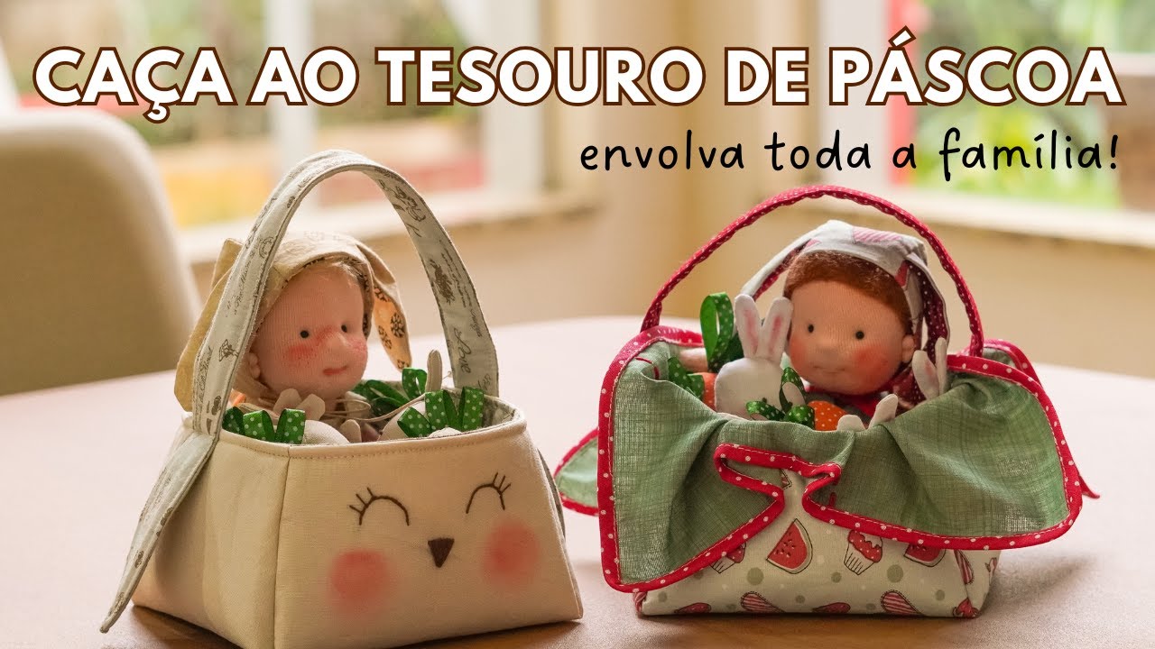 Caça ao tesouro: torne a Páscoa uma diversão para toda a família.