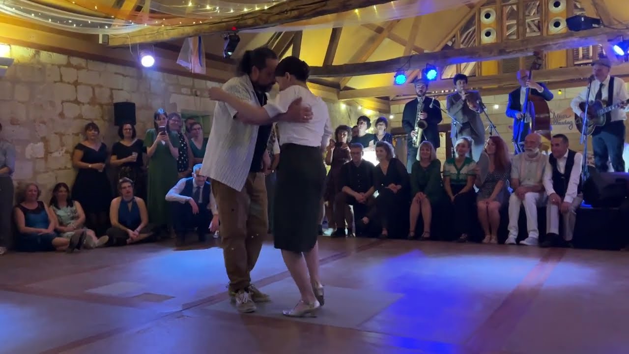 Nicolas and Alina dancing to Billy Collin's Swing in Paris