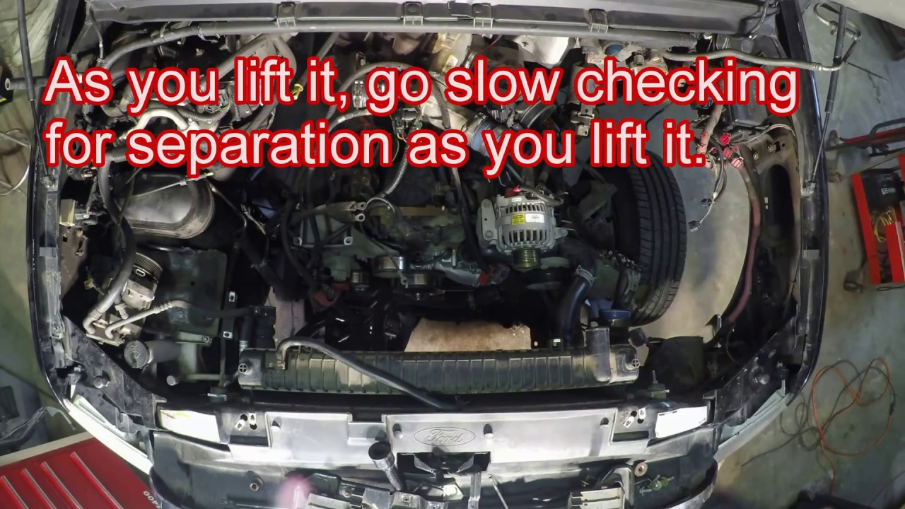 Pulling The cab 2000 F-350 7.3L (Final Part)