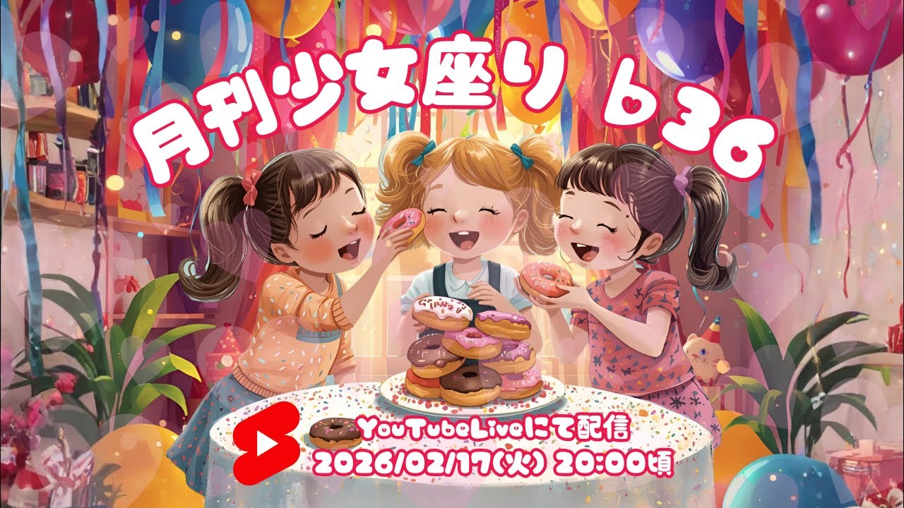 月刊少女座り♭36
